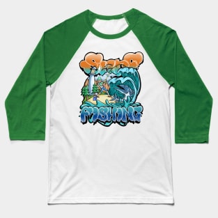 SURF FISHING Baseball T-Shirt